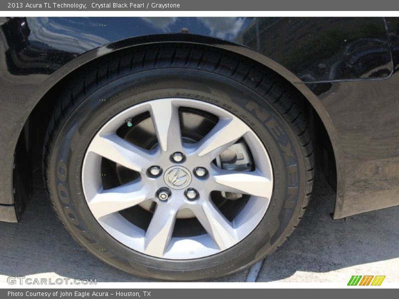 Crystal Black Pearl / Graystone 2013 Acura TL Technology