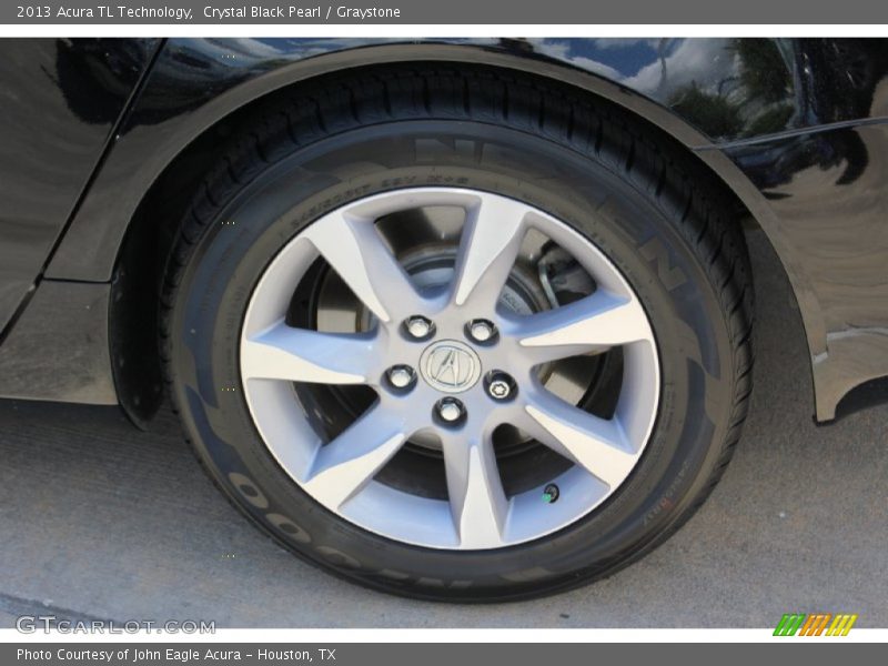 Crystal Black Pearl / Graystone 2013 Acura TL Technology