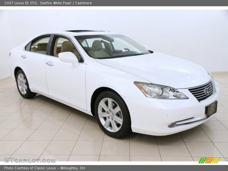 Starfire White Pearl / Cashmere 2007 Lexus ES 350