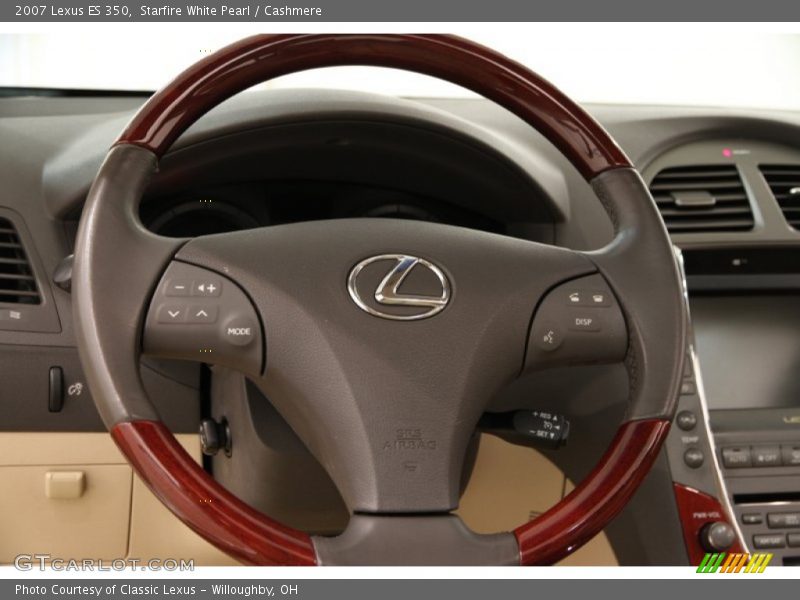 Starfire White Pearl / Cashmere 2007 Lexus ES 350