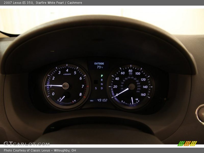 Starfire White Pearl / Cashmere 2007 Lexus ES 350