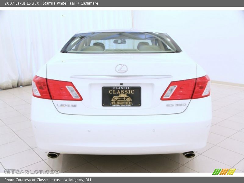 Starfire White Pearl / Cashmere 2007 Lexus ES 350