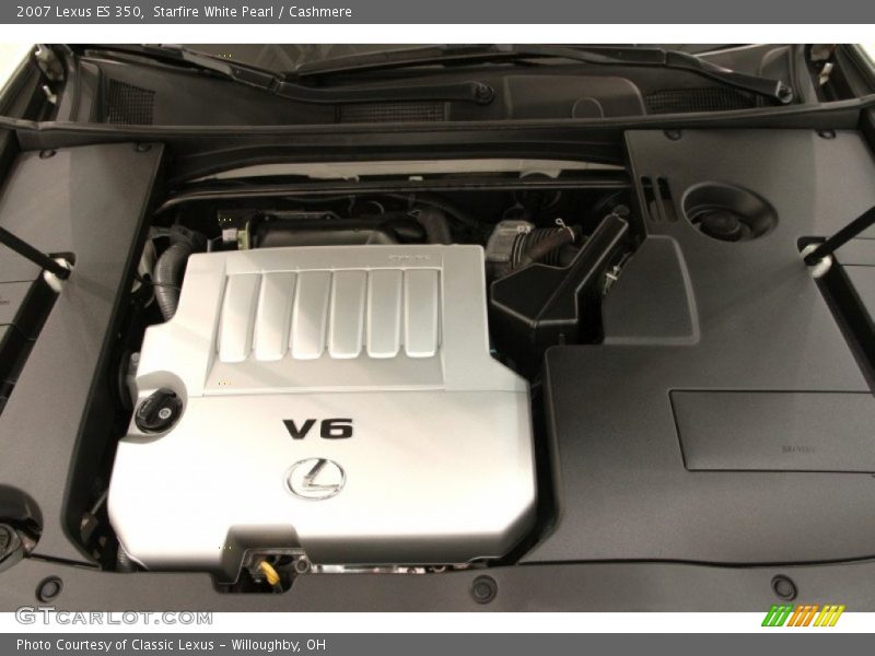 Starfire White Pearl / Cashmere 2007 Lexus ES 350