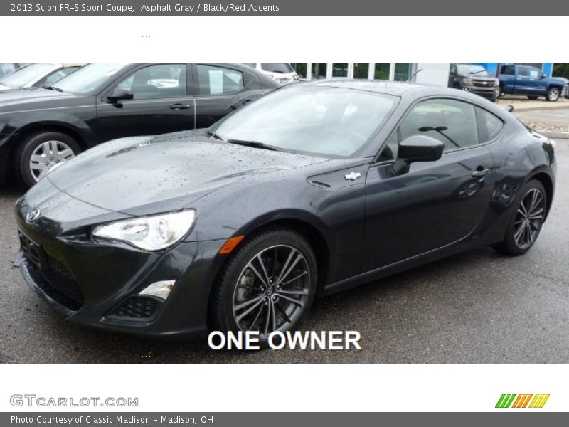 Asphalt Gray / Black/Red Accents 2013 Scion FR-S Sport Coupe