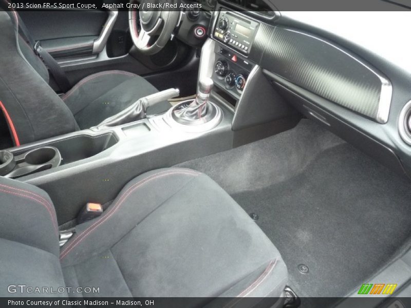 Asphalt Gray / Black/Red Accents 2013 Scion FR-S Sport Coupe