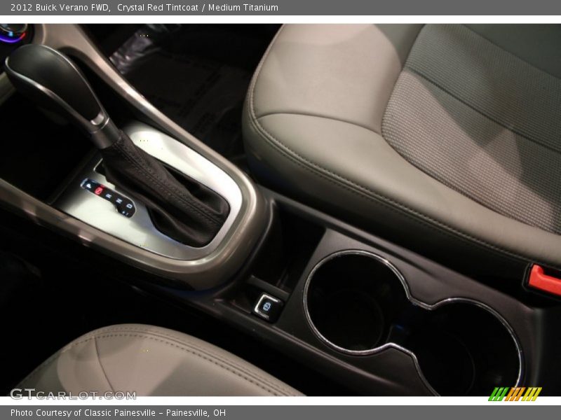 Crystal Red Tintcoat / Medium Titanium 2012 Buick Verano FWD