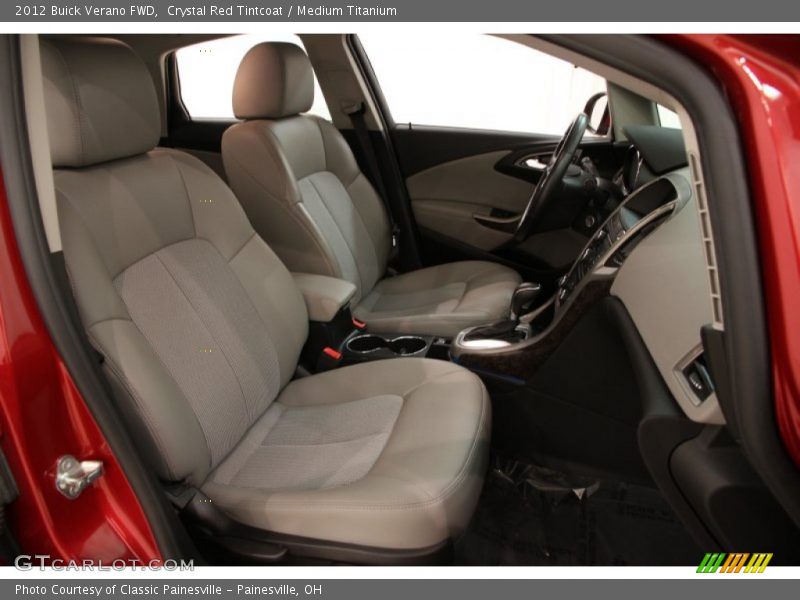 Crystal Red Tintcoat / Medium Titanium 2012 Buick Verano FWD