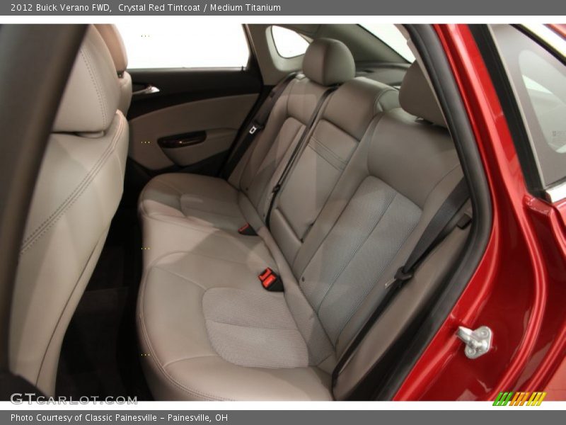 Crystal Red Tintcoat / Medium Titanium 2012 Buick Verano FWD