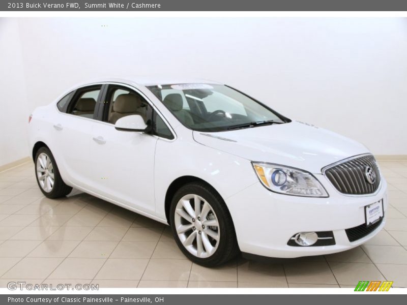 Summit White / Cashmere 2013 Buick Verano FWD