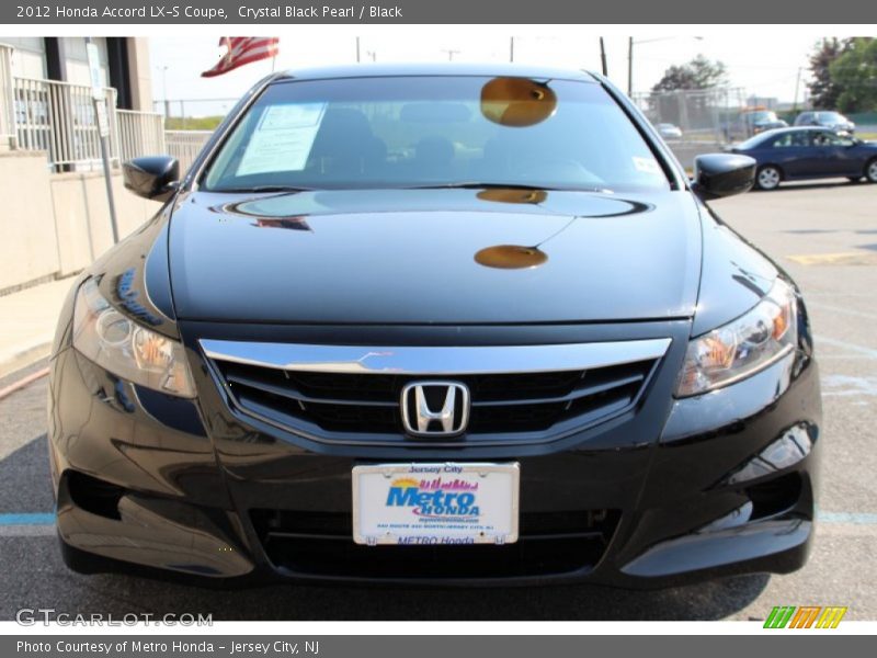 Crystal Black Pearl / Black 2012 Honda Accord LX-S Coupe