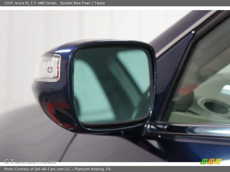 Opulent Blue Pearl / Taupe 2005 Acura RL 3.5 AWD Sedan