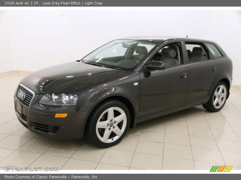 Lava Grey Pearl Effect / Light Gray 2008 Audi A3 2.0T