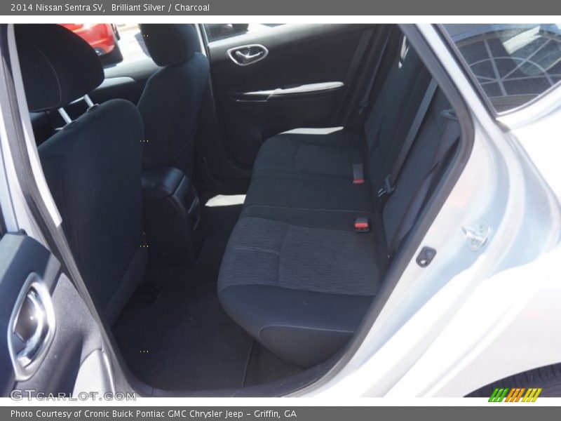 Brilliant Silver / Charcoal 2014 Nissan Sentra SV