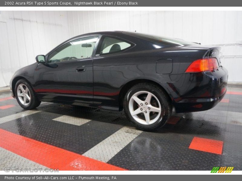 Nighthawk Black Pearl / Ebony Black 2002 Acura RSX Type S Sports Coupe