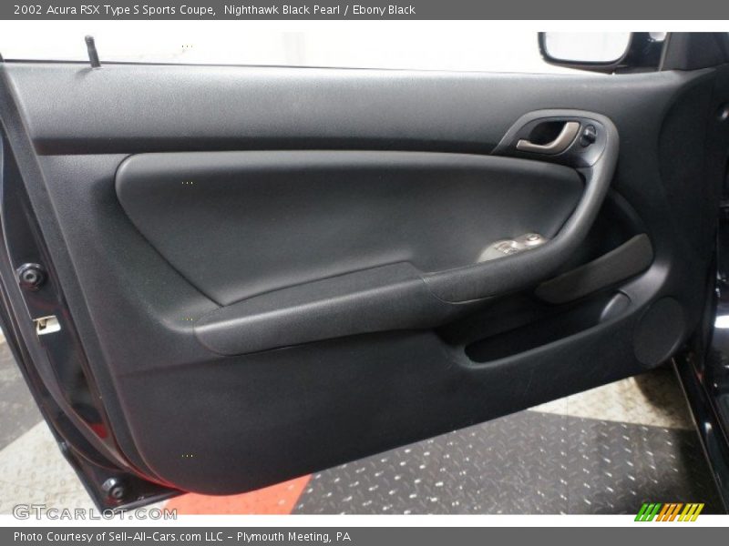 Nighthawk Black Pearl / Ebony Black 2002 Acura RSX Type S Sports Coupe