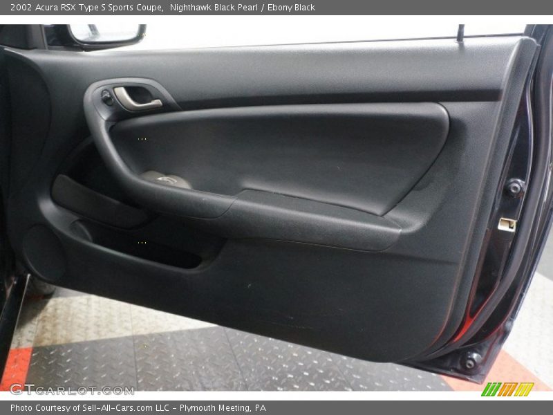 Nighthawk Black Pearl / Ebony Black 2002 Acura RSX Type S Sports Coupe