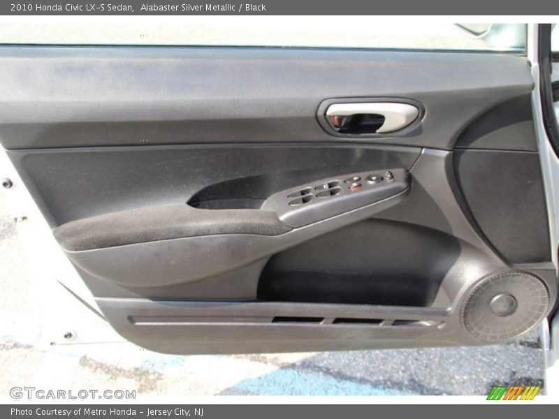 Alabaster Silver Metallic / Black 2010 Honda Civic LX-S Sedan