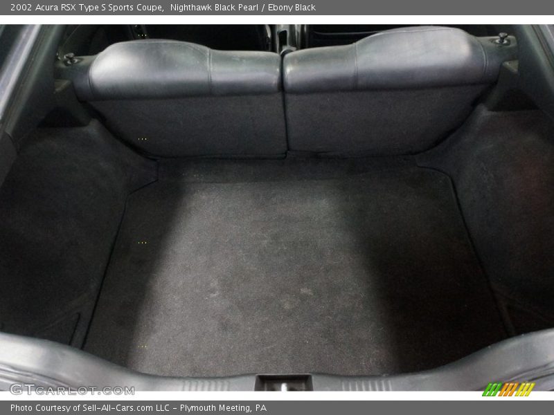 Nighthawk Black Pearl / Ebony Black 2002 Acura RSX Type S Sports Coupe