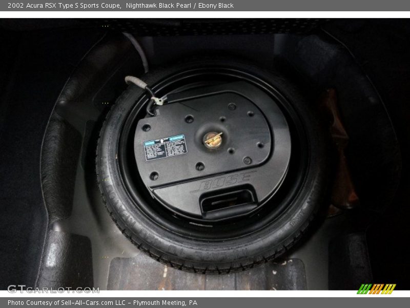 Nighthawk Black Pearl / Ebony Black 2002 Acura RSX Type S Sports Coupe