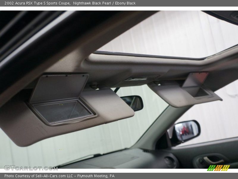 Nighthawk Black Pearl / Ebony Black 2002 Acura RSX Type S Sports Coupe