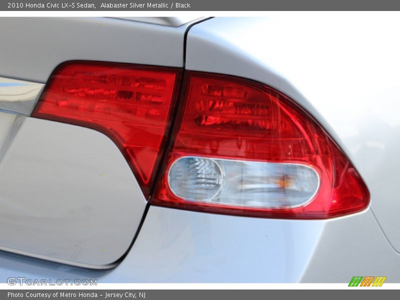 Alabaster Silver Metallic / Black 2010 Honda Civic LX-S Sedan