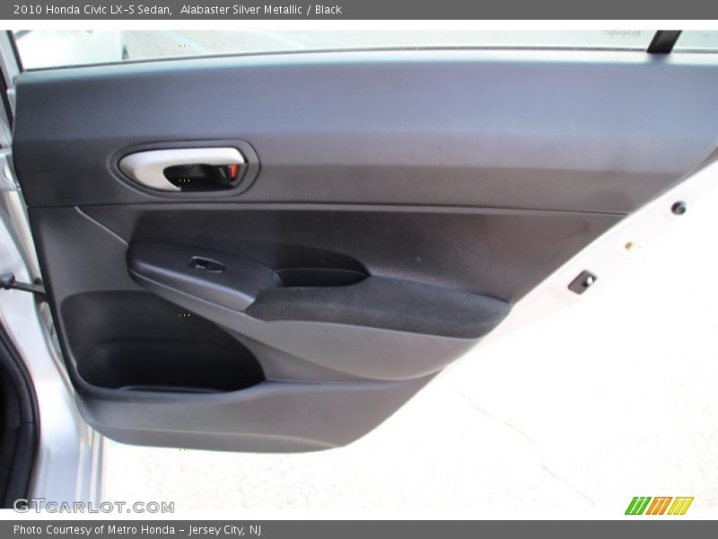 Alabaster Silver Metallic / Black 2010 Honda Civic LX-S Sedan