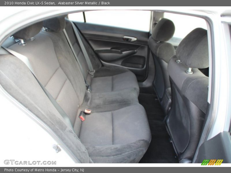 Alabaster Silver Metallic / Black 2010 Honda Civic LX-S Sedan