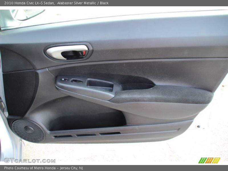 Alabaster Silver Metallic / Black 2010 Honda Civic LX-S Sedan