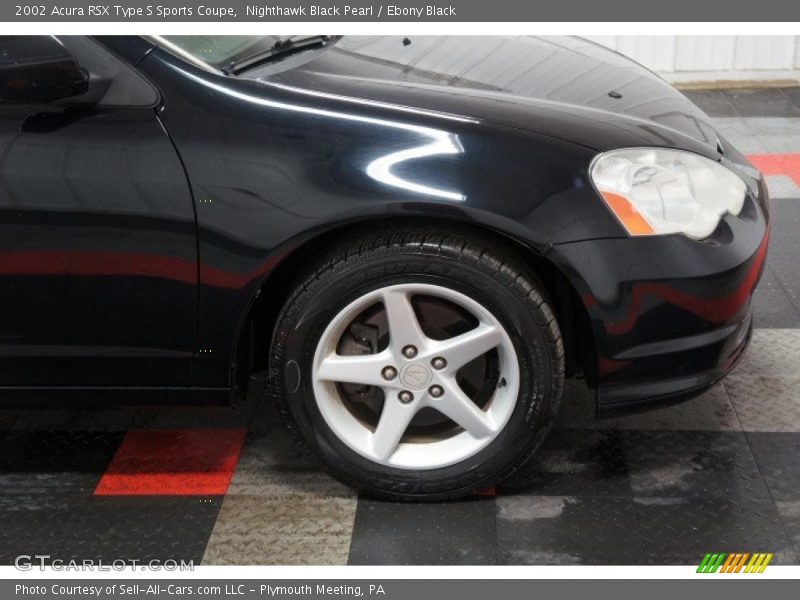 Nighthawk Black Pearl / Ebony Black 2002 Acura RSX Type S Sports Coupe