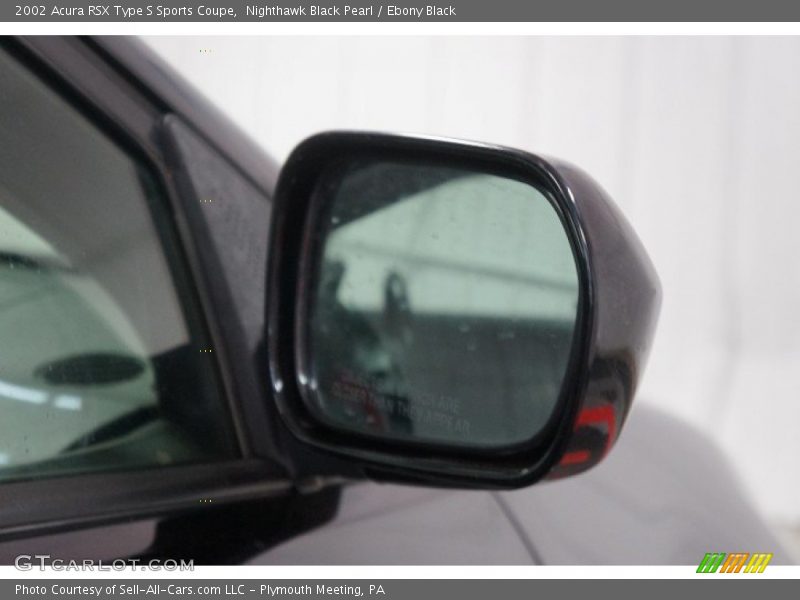 Nighthawk Black Pearl / Ebony Black 2002 Acura RSX Type S Sports Coupe