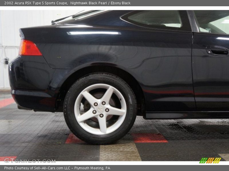 Nighthawk Black Pearl / Ebony Black 2002 Acura RSX Type S Sports Coupe