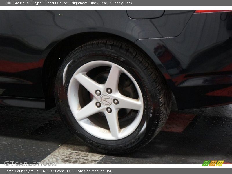 Nighthawk Black Pearl / Ebony Black 2002 Acura RSX Type S Sports Coupe