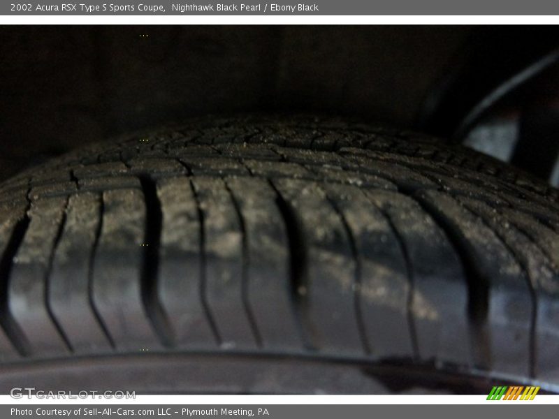 Nighthawk Black Pearl / Ebony Black 2002 Acura RSX Type S Sports Coupe
