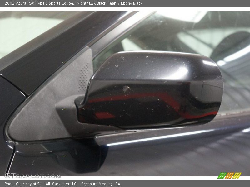 Nighthawk Black Pearl / Ebony Black 2002 Acura RSX Type S Sports Coupe