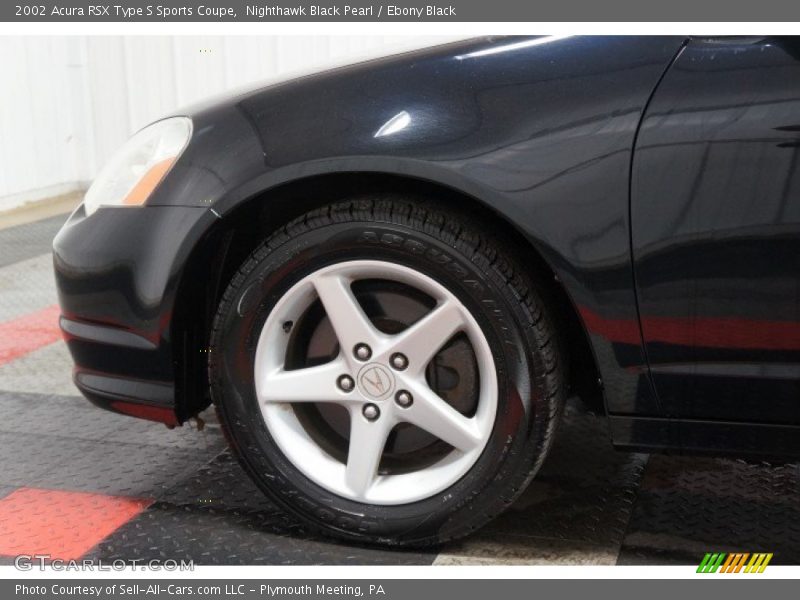 Nighthawk Black Pearl / Ebony Black 2002 Acura RSX Type S Sports Coupe