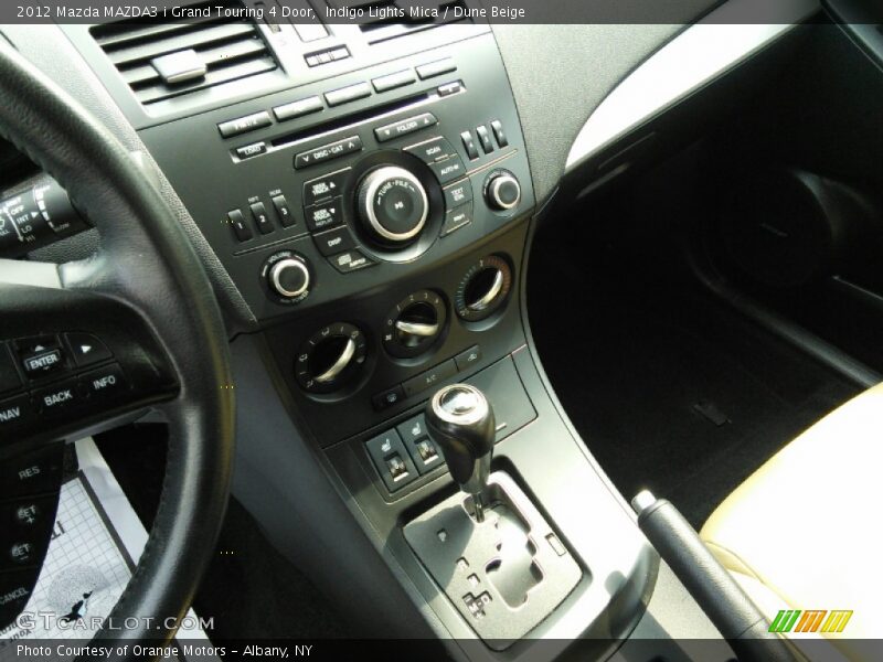 Indigo Lights Mica / Dune Beige 2012 Mazda MAZDA3 i Grand Touring 4 Door