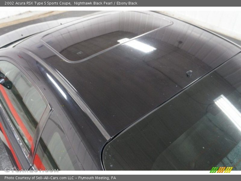 Nighthawk Black Pearl / Ebony Black 2002 Acura RSX Type S Sports Coupe