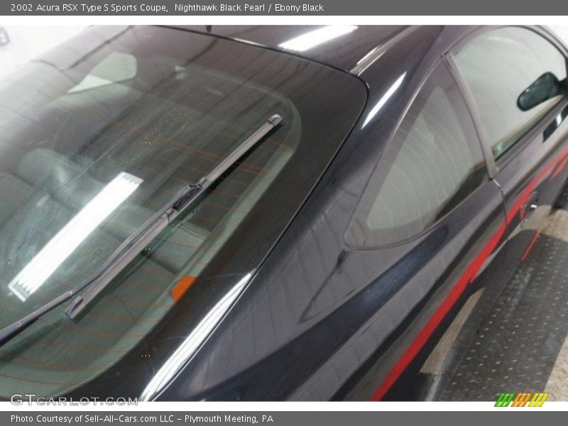 Nighthawk Black Pearl / Ebony Black 2002 Acura RSX Type S Sports Coupe