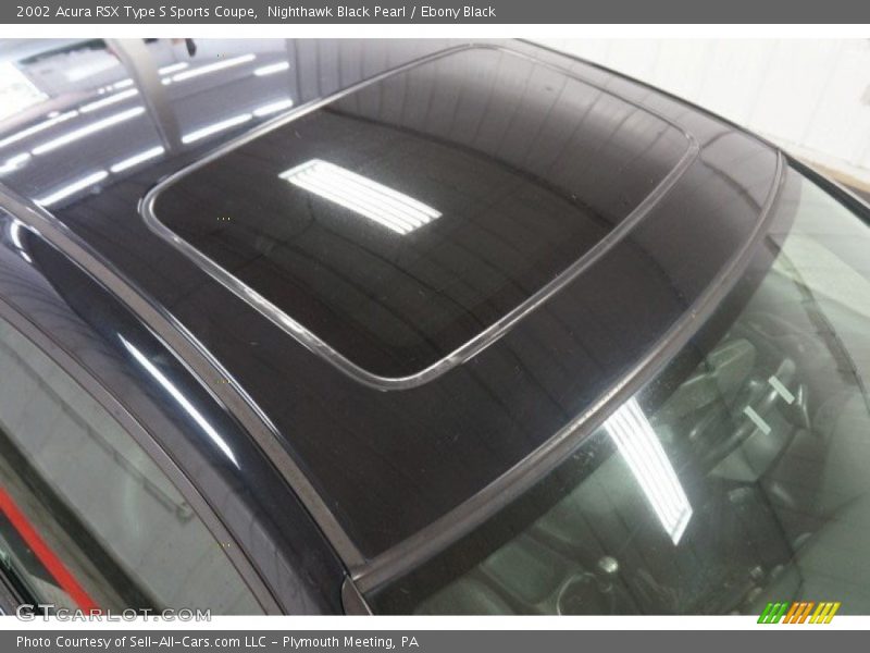 Nighthawk Black Pearl / Ebony Black 2002 Acura RSX Type S Sports Coupe