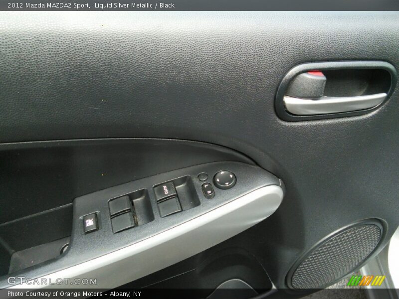 Liquid Silver Metallic / Black 2012 Mazda MAZDA2 Sport