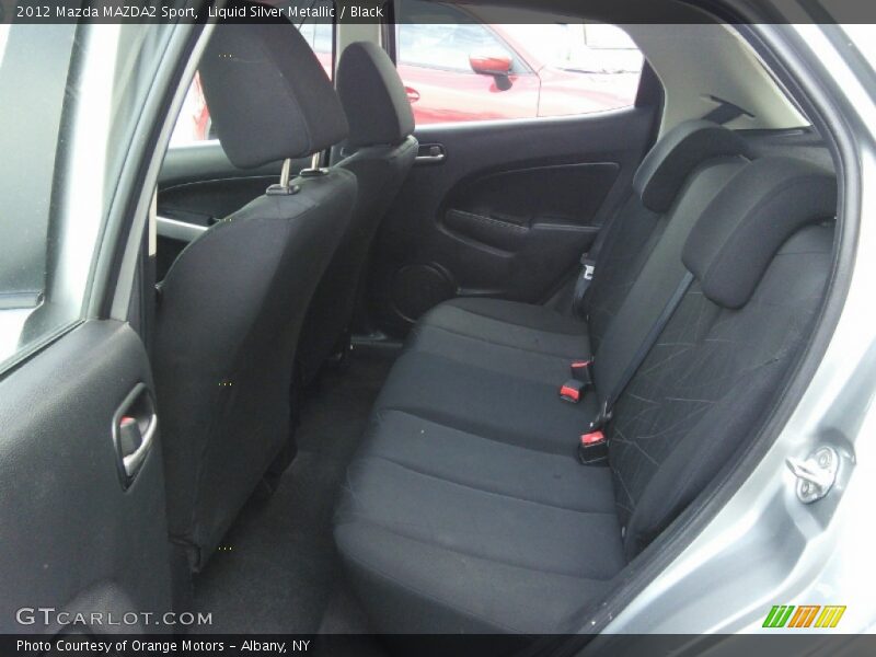 Liquid Silver Metallic / Black 2012 Mazda MAZDA2 Sport