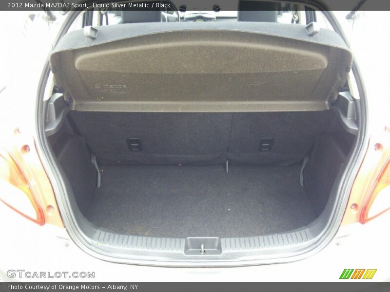 Liquid Silver Metallic / Black 2012 Mazda MAZDA2 Sport
