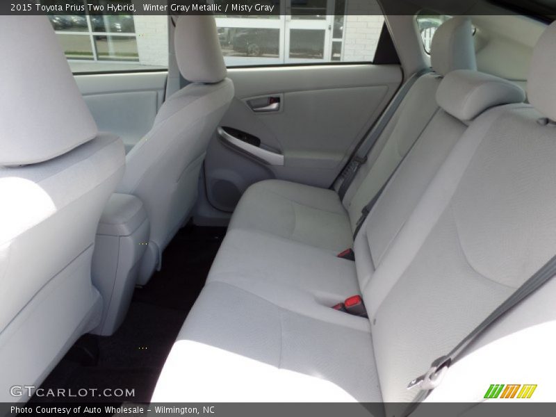 Winter Gray Metallic / Misty Gray 2015 Toyota Prius Two Hybrid