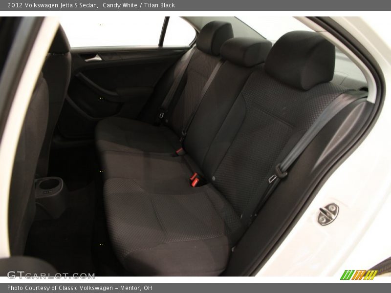 Candy White / Titan Black 2012 Volkswagen Jetta S Sedan