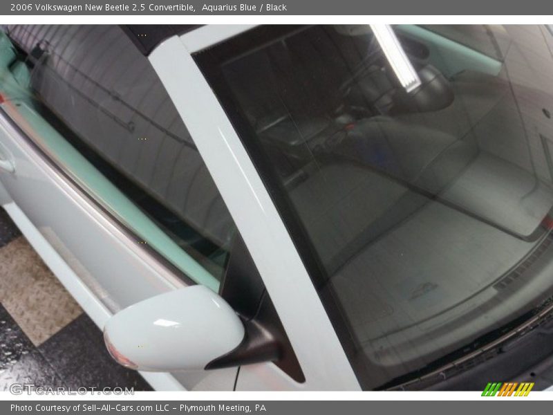 Aquarius Blue / Black 2006 Volkswagen New Beetle 2.5 Convertible