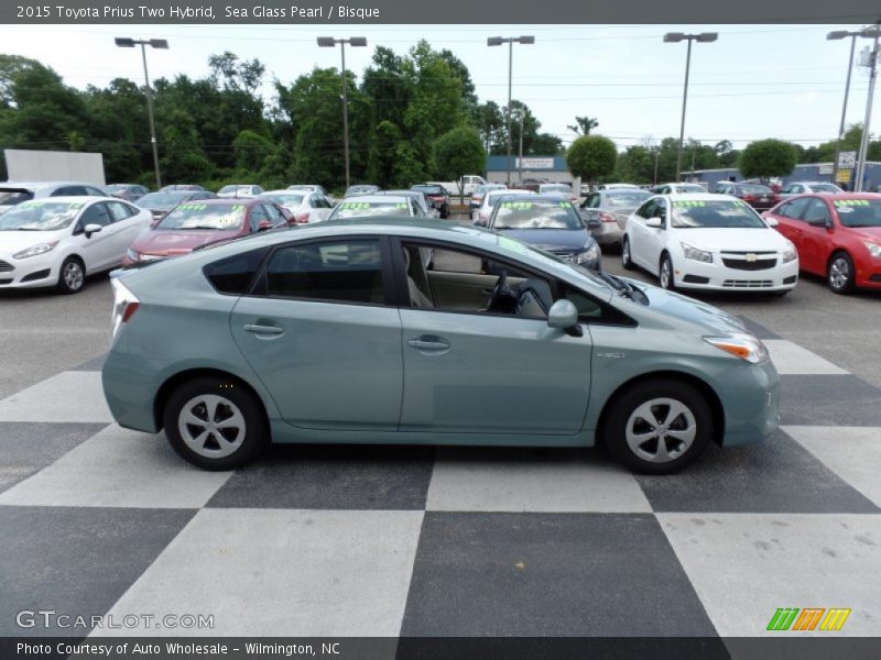 Sea Glass Pearl / Bisque 2015 Toyota Prius Two Hybrid