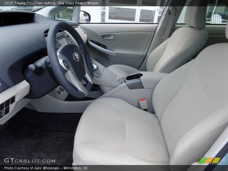 Sea Glass Pearl / Bisque 2015 Toyota Prius Two Hybrid