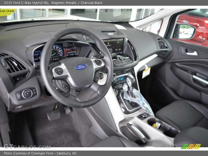 Charcoal Black Interior - 2015 C-Max Hybrid SEL 