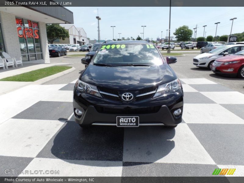 Black / Latte 2015 Toyota RAV4 XLE
