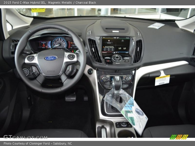 Dashboard of 2015 C-Max Hybrid SEL